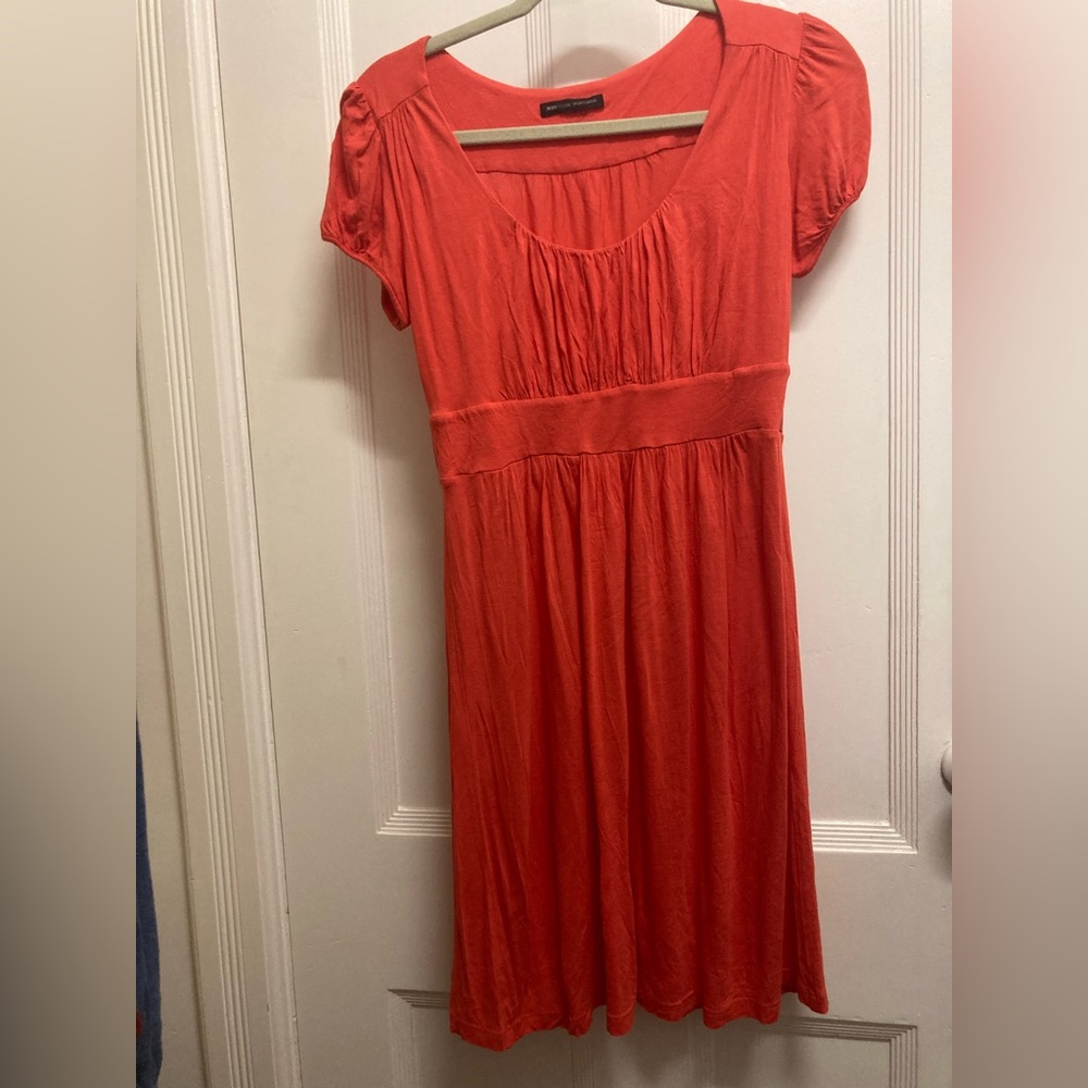 Vibrant Orange Dress